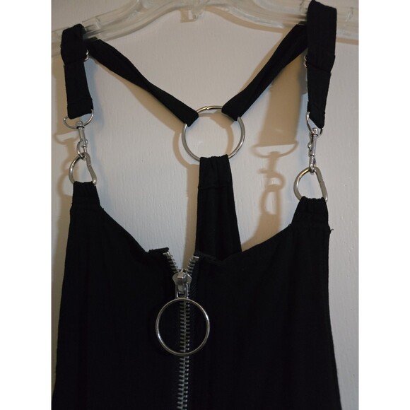Dollskill Current Mood Micro Mini Dress Jumper Size Medium Grunge Punk Goth - Picture 3 of 7